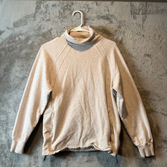 Varley Sweatshirt Women's Size XS Beige Tan Athletic Cotton - Picture 1 of 6